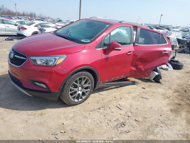 2019 Buick Encore Awd Sport Touring მანქანა იყიდება აუქციონზე, vin: KL4CJ2SB9KB902829, აუქციონის ნომერი: 44690275