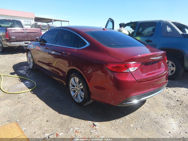 2015 Chrysler 200 Limited მანქანა იყიდება აუქციონზე, vin: 1C3CCCAB9FN541408, აუქციონის ნომერი: 44690313