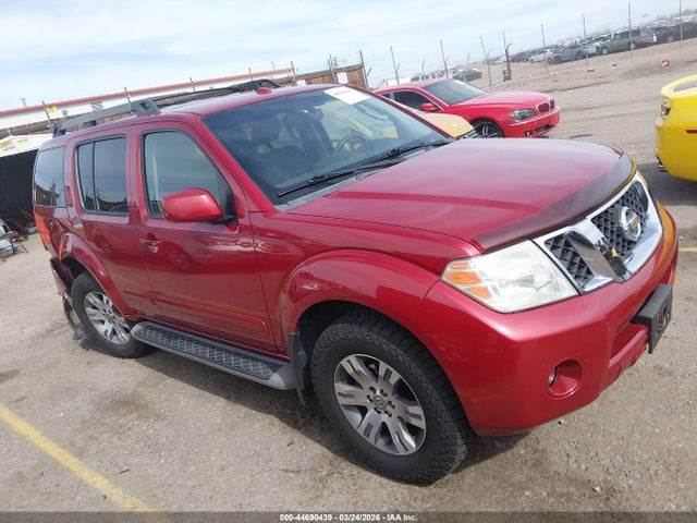 Продаж на аукціоні авто 2010 Nissan Pathfinder Se, vin: 5N1AR1NBXAC622305, номер лоту: 44690439