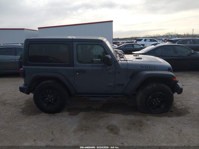 2025 Jeep Wrangler 2-door Willys 4x4 მანქანა იყიდება აუქციონზე, vin: 1C4PJXAN4SW508311, აუქციონის ნომერი: 44690499