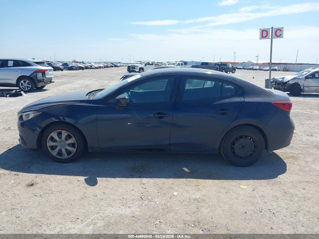 44690545 :رقم المزاد ، JM1BM1T74G1346049 vin ، 2016 Mazda Mazda3 I Sport مزاد بيع