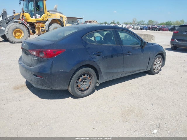 44690545 :رقم المزاد ، JM1BM1T74G1346049 vin ، 2016 Mazda Mazda3 I Sport مزاد بيع