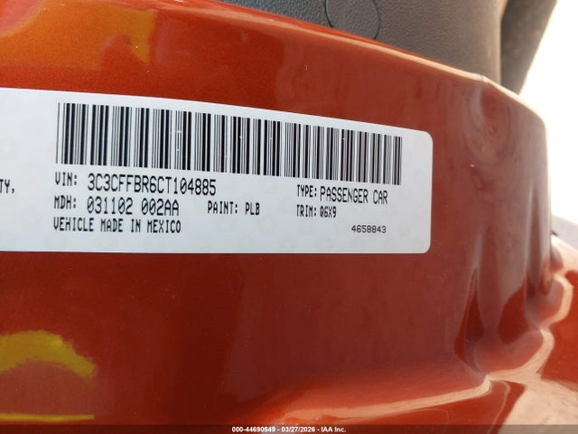 2012 FIAT 500 3C3CFFBR6CT104885 Photo 8