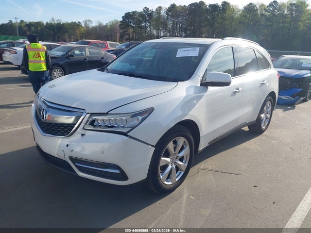2016 Acura Mdx Advance   Entertainment Packages/advance Package მანქანა იყიდება აუქციონზე, vin: 5FRYD4H95GB054289, აუქციონის ნომერი: 44690568