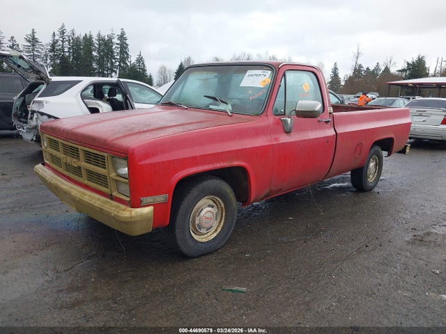 1983 Gmc C1500 მანქანა იყიდება აუქციონზე, vin: 1GTDC14H9DJ510023, აუქციონის ნომერი: 44690579