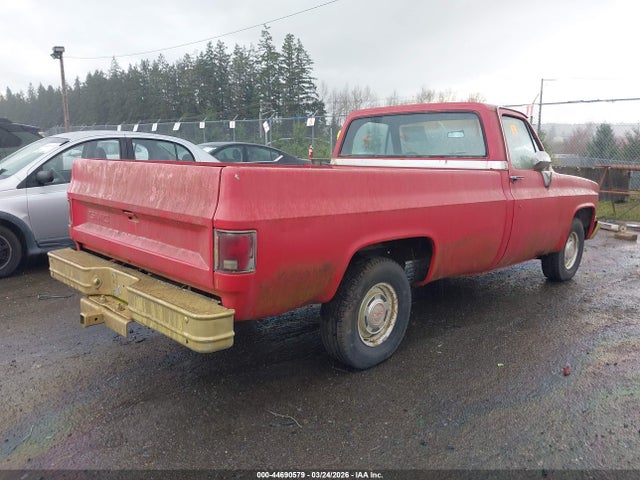 1983 Gmc C1500 მანქანა იყიდება აუქციონზე, vin: 1GTDC14H9DJ510023, აუქციონის ნომერი: 44690579