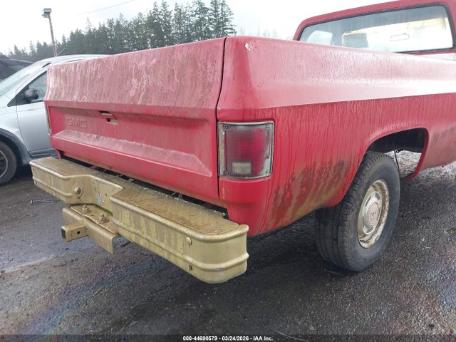 1983 Gmc C1500 მანქანა იყიდება აუქციონზე, vin: 1GTDC14H9DJ510023, აუქციონის ნომერი: 44690579