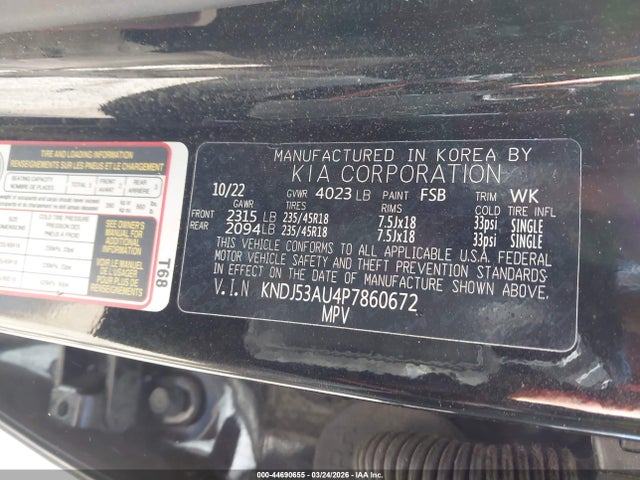 KIA Soul Gt-line 2023 KNDJ53AU4P7860672 Image 9