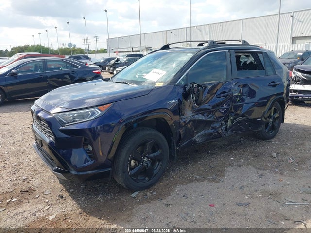 2020 Toyota Rav4 Hybrid Xse მანქანა იყიდება აუქციონზე, vin: 4T3E6RFV5LU002757, აუქციონის ნომერი: 44690847