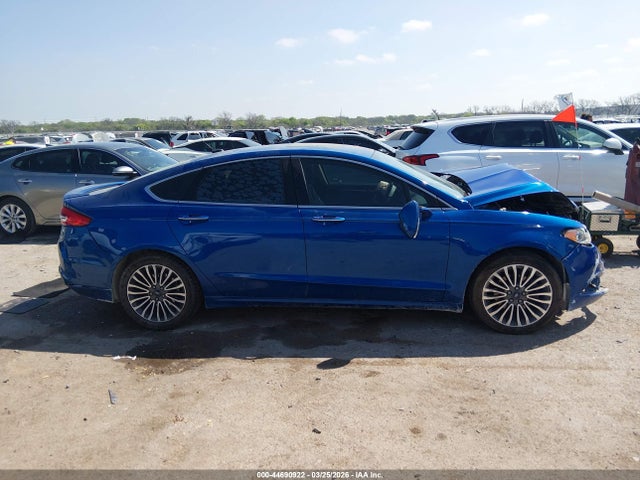 44690922 :رقم المزاد ، 3FA6P0D99JR128243 vin ، 2018 Ford Fusion Titanium مزاد بيع