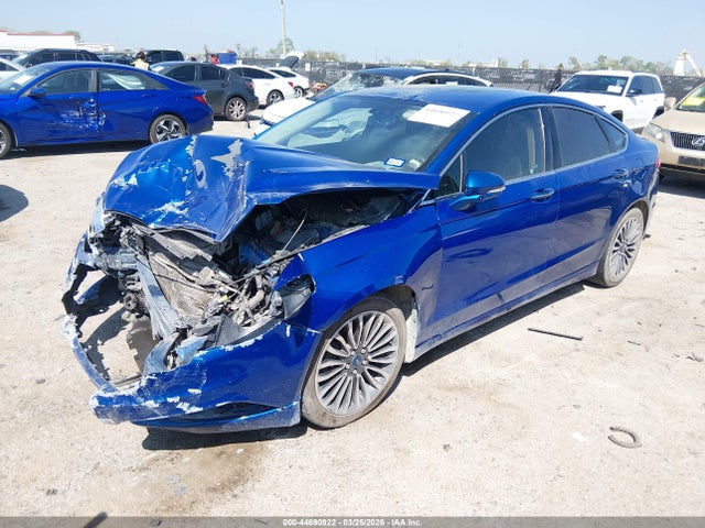 44690922 :رقم المزاد ، 3FA6P0D99JR128243 vin ، 2018 Ford Fusion Titanium مزاد بيع