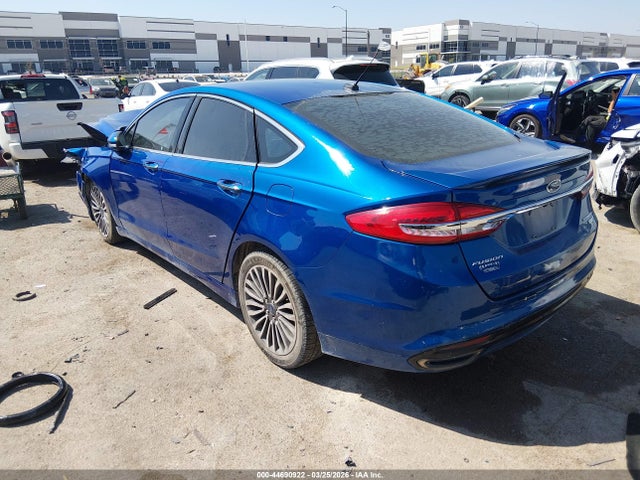 44690922 :رقم المزاد ، 3FA6P0D99JR128243 vin ، 2018 Ford Fusion Titanium مزاد بيع