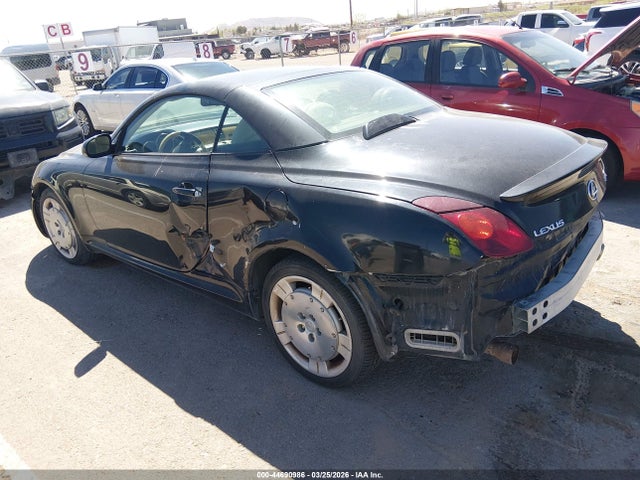 2003 LEXUS SC 430 JTHFN48Y830040259 Photo 2