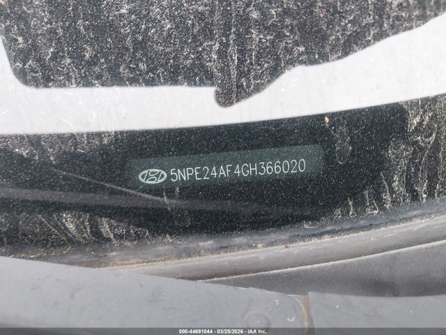 5NPE24AF4GH366020 Hyundai SONATA SE