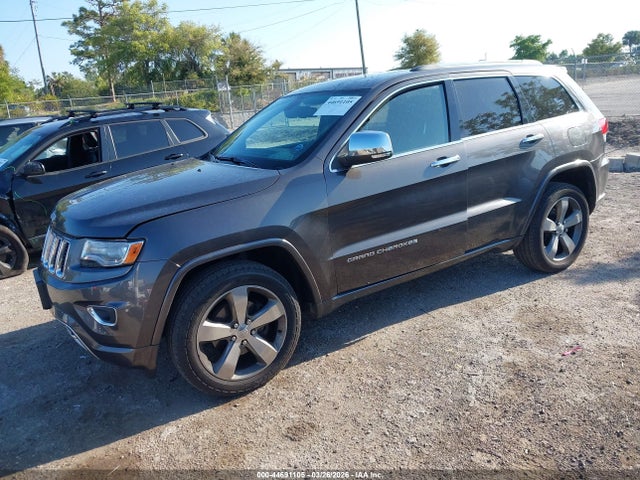 44691105 :رقم المزاد ، 1C4RJFCG3EC380778 vin ، 2014 Jeep Grand Cherokee Overland مزاد بيع