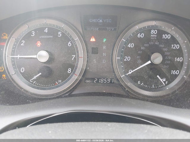 2009 Lexus Es 350 მანქანა იყიდება აუქციონზე, vin: JTHBJ46G692329867, აუქციონის ნომერი: 44691132