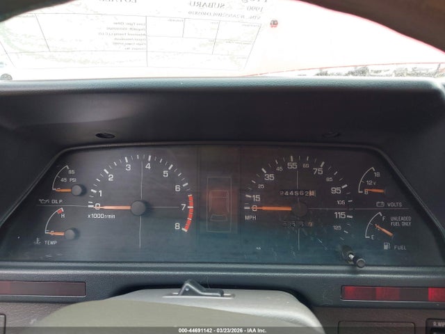 Продаж на аукціоні авто 1990 Subaru Loyale, vin: JF2AN52B9LD405810, номер лоту: 44691142