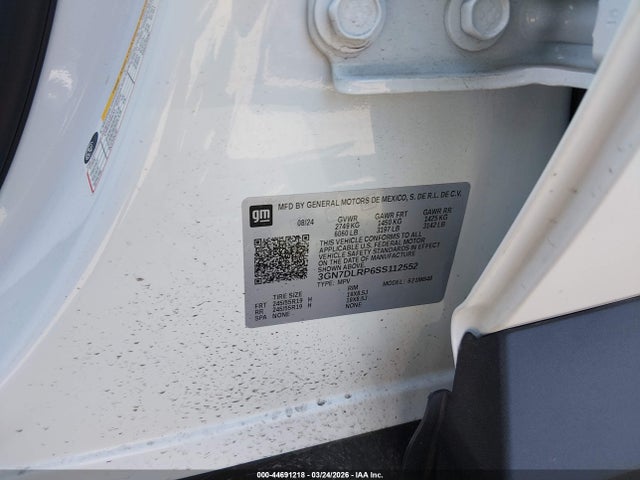 Chevrolet Equinox Ev Lt 2025 3GN7DLRP6SS112552 Image 9