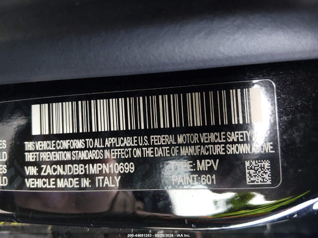 2021 JEEP RENEGADE ZACNJDBB1MPN10699 Photo 8