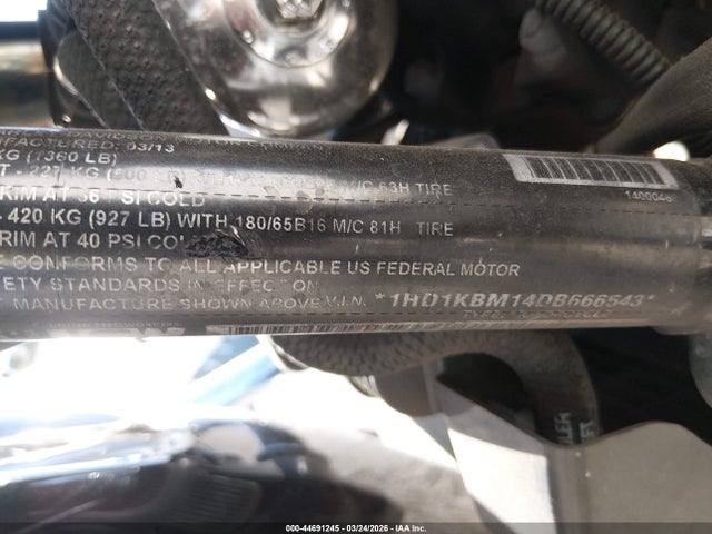 2013 HARLEY-DAVIDSON FLHX 1HD1KBM14DB666543 Photo 9