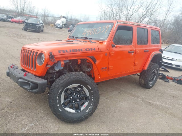 2019 Jeep Wrangler Unlimited Rubicon 4x4 მანქანა იყიდება აუქციონზე, vin: 1C4HJXFG9KW535485, აუქციონის ნომერი: 44691339