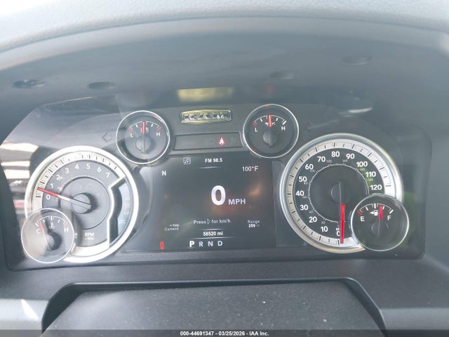 44691347 :رقم المزاد ، 1C6RR6LT0HS536380 vin ، 2017 Ram 1500 Lone Star  4x2 5'7 Box مزاد بيع