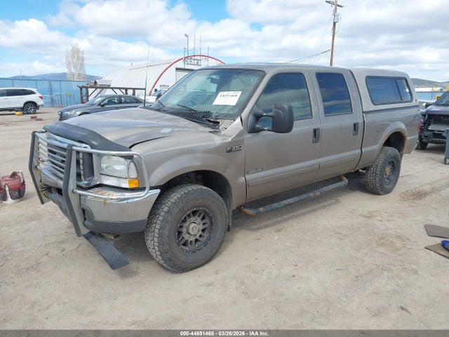 44691468 :رقم المزاد ، 1FTSW31F62EA06077 vin ، 2002 Ford F-350 Lariat/xl/xlt مزاد بيع