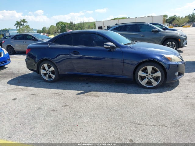 2011 Lexus Is 250c მანქანა იყიდება აუქციონზე, vin: JTHFF2C20B2515488, აუქციონის ნომერი: 44691507