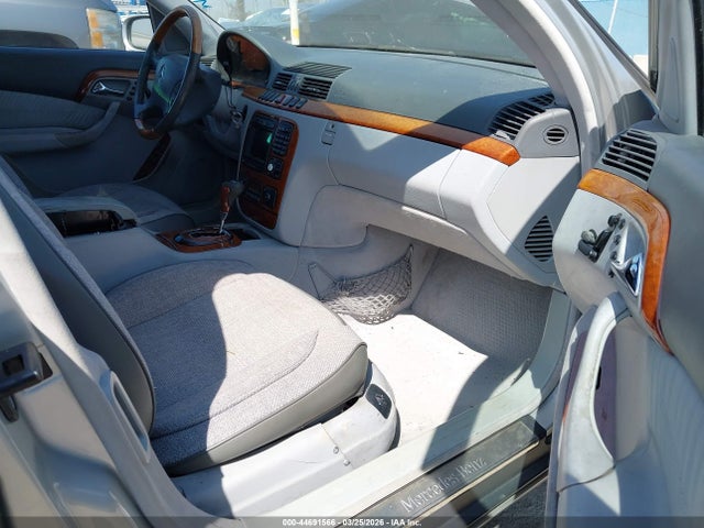 Aukcja sprzedaży 2002 Mercedes-benz S 430, vin: WDBNG70J02A266388, numer aukcji: 44691566
