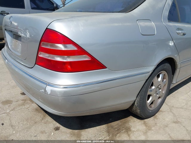 Aukcja sprzedaży 2002 Mercedes-benz S 430, vin: WDBNG70J02A266388, numer aukcji: 44691566