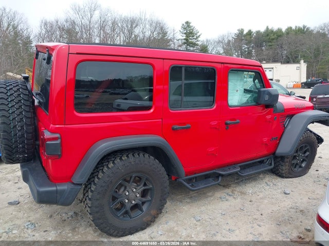 2024 Jeep Wrangler 4-door Willys 4x4 მანქანა იყიდება აუქციონზე, vin: 1C4PJXDG8RW315344, აუქციონის ნომერი: 44691650