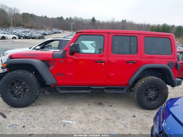 2024 Jeep Wrangler 4-door Willys 4x4 მანქანა იყიდება აუქციონზე, vin: 1C4PJXDG8RW315344, აუქციონის ნომერი: 44691650
