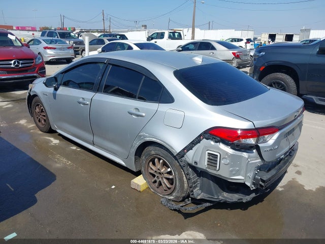 JTDEBRBE9LJ001370 Toyota Corolla Hybrid Le