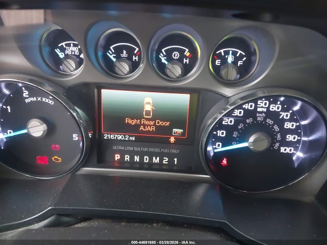 2012 Ford F-250 Lariat მანქანა იყიდება აუქციონზე, vin: 1FT7W2BT2CED23876, აუქციონის ნომერი: 44691695