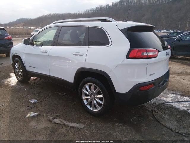 2017 Jeep Cherokee Limited 4x4 მანქანა იყიდება აუქციონზე, vin: 1C4PJMDB0HW656609, აუქციონის ნომერი: 44691700