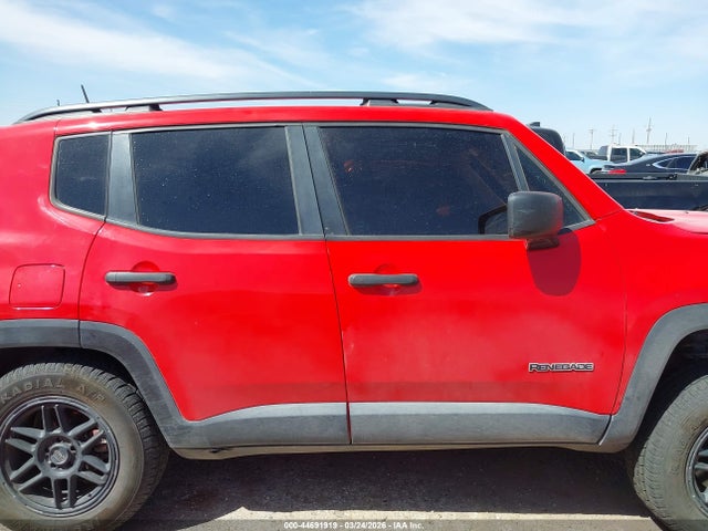 2018 Jeep Renegade Sport 4x4 მანქანა იყიდება აუქციონზე, vin: ZACCJBAB2JPG66052, აუქციონის ნომერი: 44691919