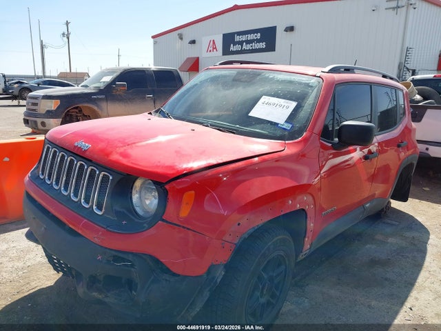 2018 Jeep Renegade Sport 4x4 მანქანა იყიდება აუქციონზე, vin: ZACCJBAB2JPG66052, აუქციონის ნომერი: 44691919