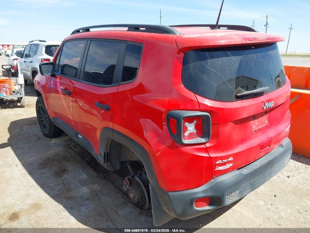2018 Jeep Renegade Sport 4x4 მანქანა იყიდება აუქციონზე, vin: ZACCJBAB2JPG66052, აუქციონის ნომერი: 44691919