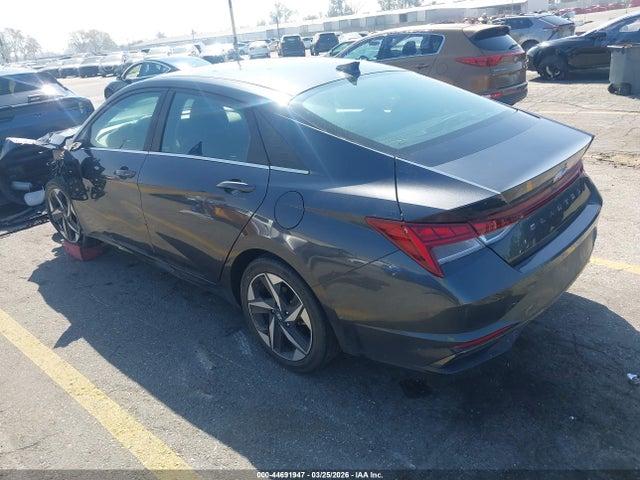 2022 HYUNDAI ELANTRA 5NPLN4AG2NH058588 Photo 2