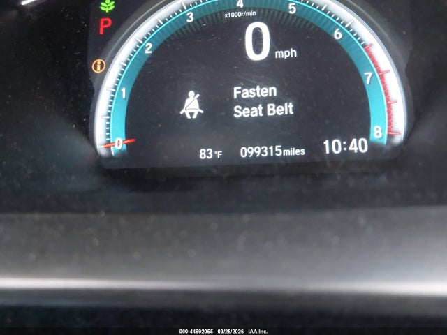 44692055 :رقم المزاد ، 19XFC1F90HE005960 vin ، 2017 Honda Civic Touring مزاد بيع