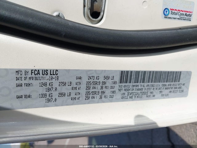 Dodge Journey Crossroad 2018 3C4PDCGG4JT525915 Image 9