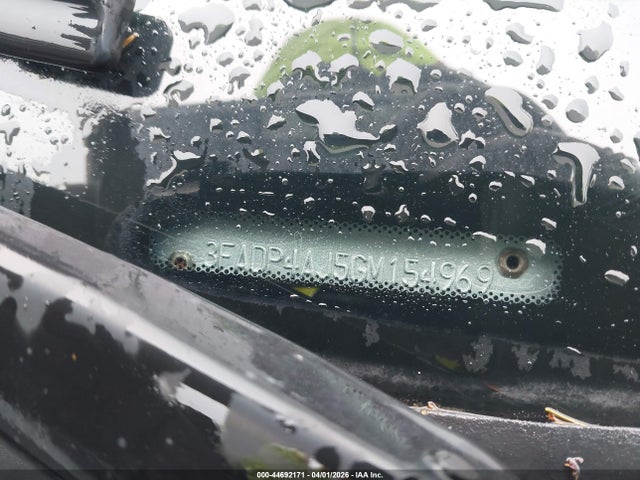 44692171 :رقم المزاد ، 3FADP4AJ5GM154969 vin ، 2016 Ford Fiesta S مزاد بيع