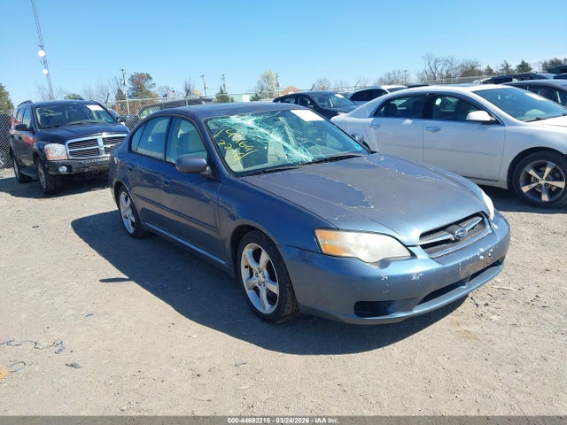 Auction sale of the 2006 Subaru Legacy, vin: 4S3BL626867209863, lot number: 44692216