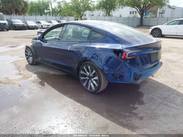 Aukcja sprzedaży 2024 Tesla Model 3 Long Range Dual Motor All-wheel Drive/rear-wheel Drive, vin: 5YJ3E1EA2RF730335, numer aukcji: 44692243