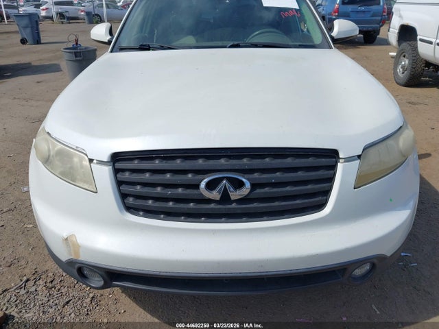 Продаж на аукціоні авто 2004 Infiniti Fx35, vin: JNRAS08W74X221664, номер лоту: 44692259