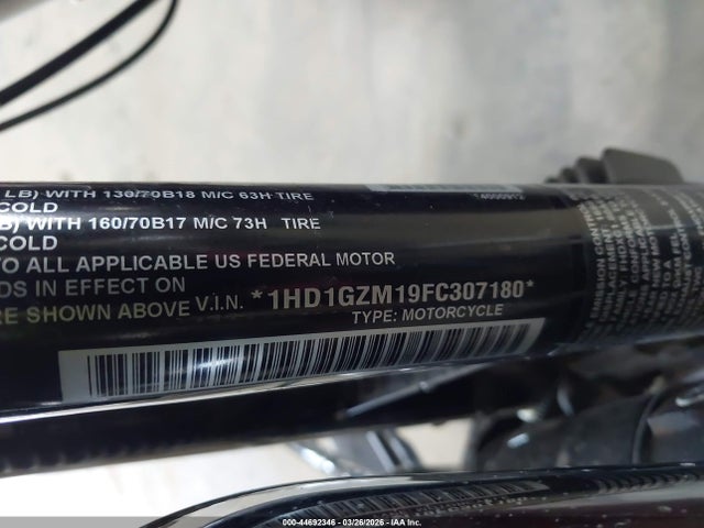 1HD1GZM19FC307180 Harley-Davidson Fld Switchback