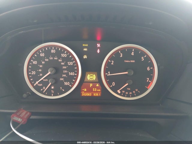 44692416 :رقم المزاد ، WBANE53507CW62212 vin ، 2007 Bmw 525i مزاد بيع