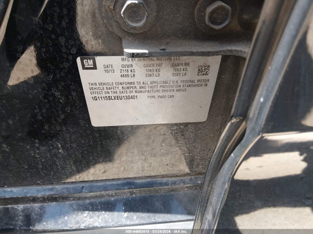 1G1115SLXEU130401 Chevrolet IMPALA 1LT