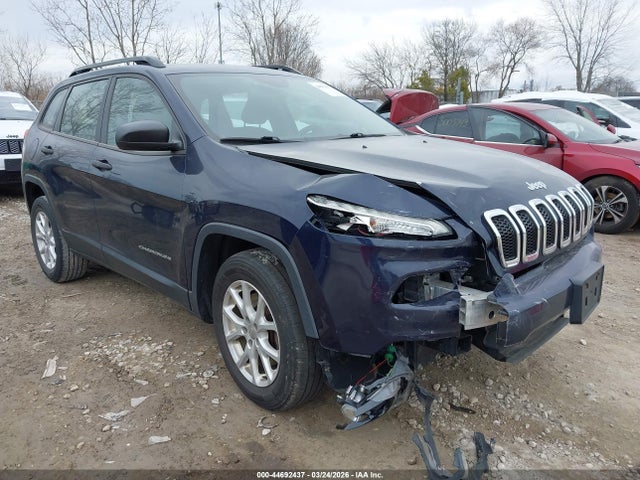 2015 Jeep Cherokee Sport მანქანა იყიდება აუქციონზე, vin: 1C4PJMAB3FW735130, აუქციონის ნომერი: 44692437