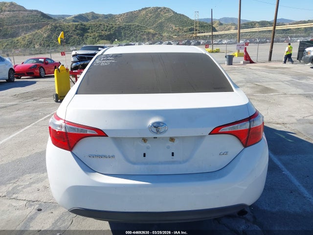 2T1BURHE1GC664180 Toyota COROLLA LE